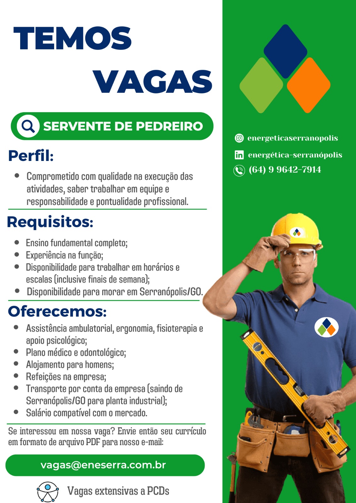 Temos Vagas